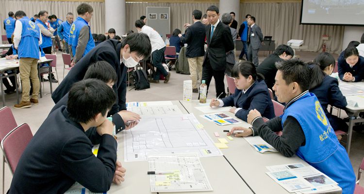 災害時に活躍するリーダーを育てる