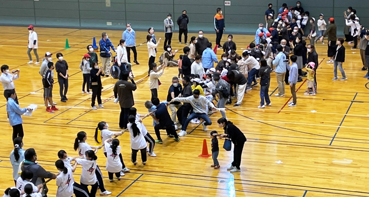 知的発達障害児と秋の運動会