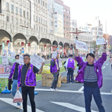 おはら祭でチャリティーバザー開催