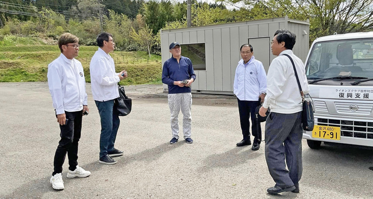 能登半島地震被災地を訪問