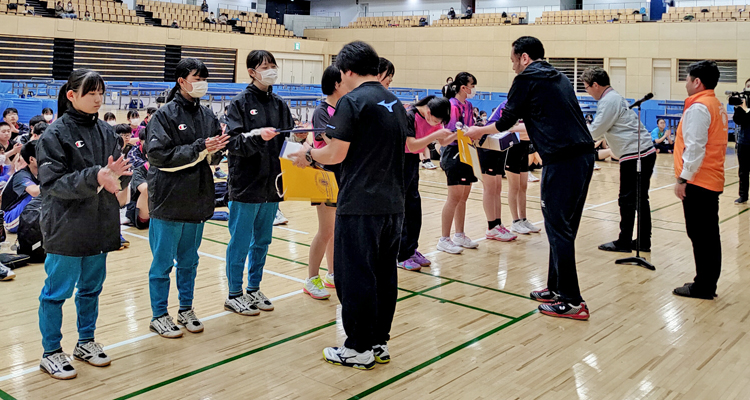 中学校卓球大会開催