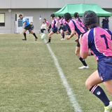 ラグビーフットボール 中学女子新人戦大会を後援