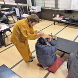 能登被災地支援活動 写仏・ほうろく灸体験会