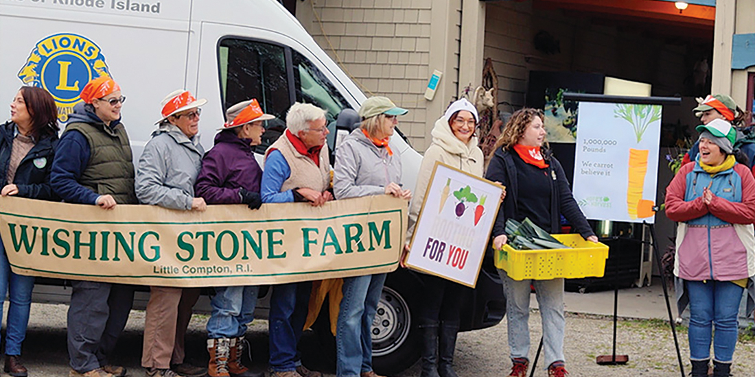 希望を届ける農産物の配達プログラム