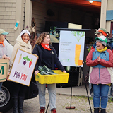 希望を届ける農産物の配達プログラム