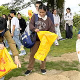 難攻不落の城跡でつなぐボランティアの輪