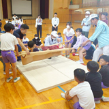 子どもたちに防災意識を育む教室