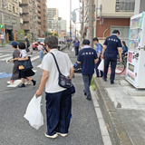 地域と共に5年目へ ロードサポート清掃活動