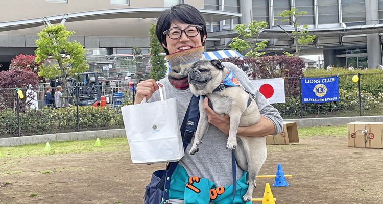 市民まつりで開催 ドッグイベント！