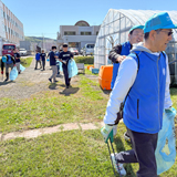 日体大附属高等支援学校との合同奉仕活動